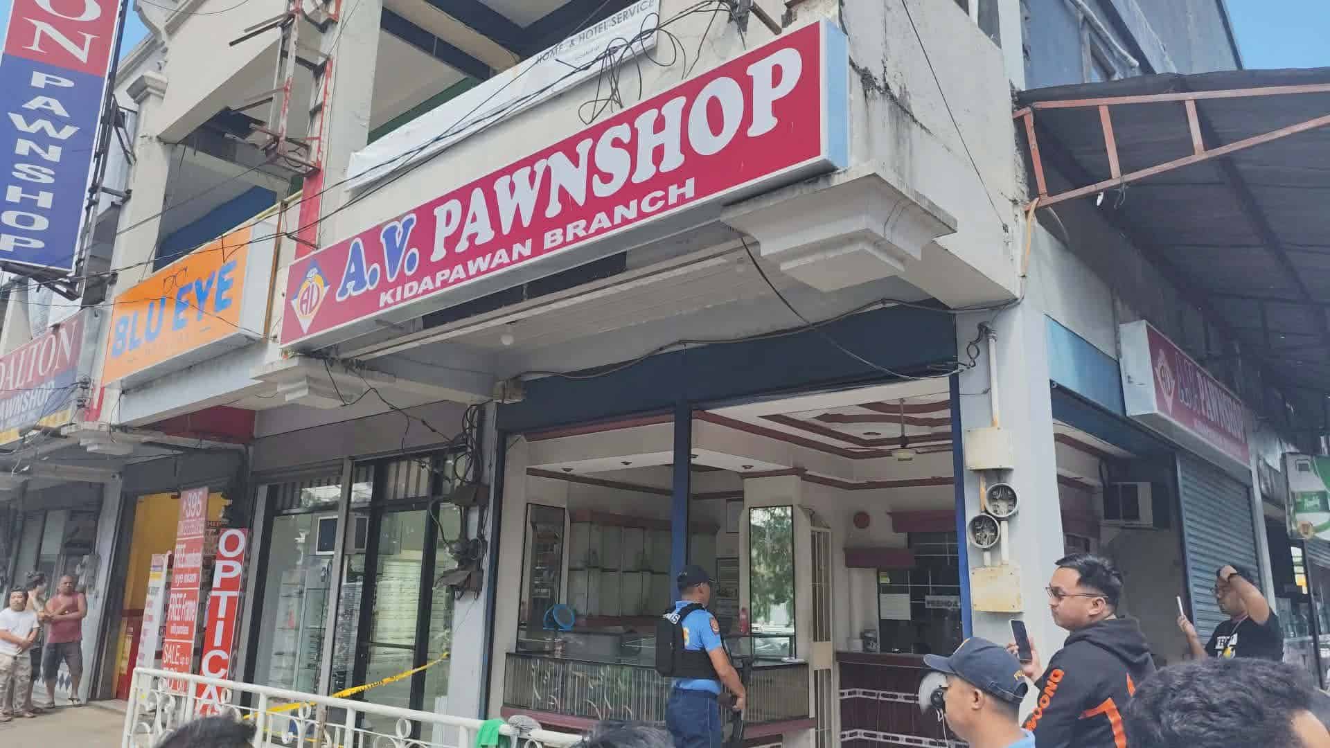 Daylight pawnshop heist nets P13-M in jewelry, cash in Kidapawan