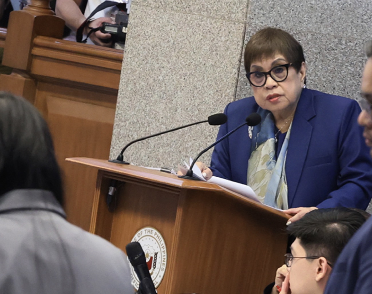 Kapunan says she’s holding herself back from giving Ferrer a ‘spanking’
