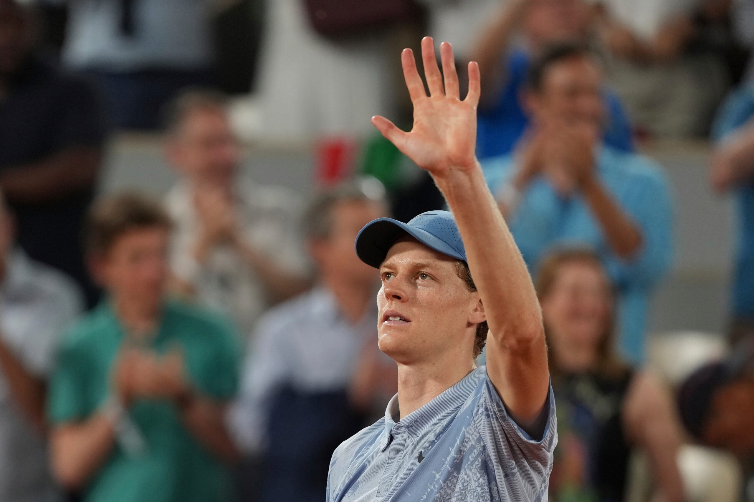 World number one Jannik Sinner put on a typically efficient display in his opening match at the French Open on Tuesday, moving past Clement Tabur to book his spot in the second round.