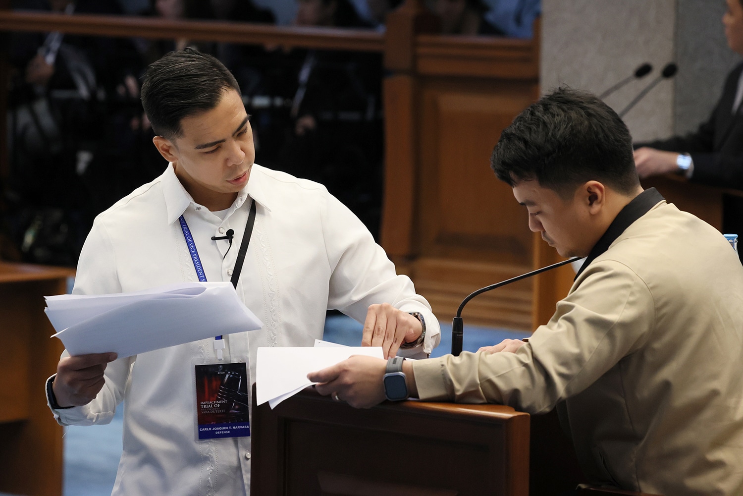 Defense argument: Sara Duterte’s threat not a high crime