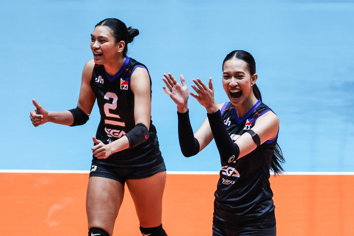 Alyssa Valdez Alas Pilipinas vs Uzbekistan AVC Women's Cup