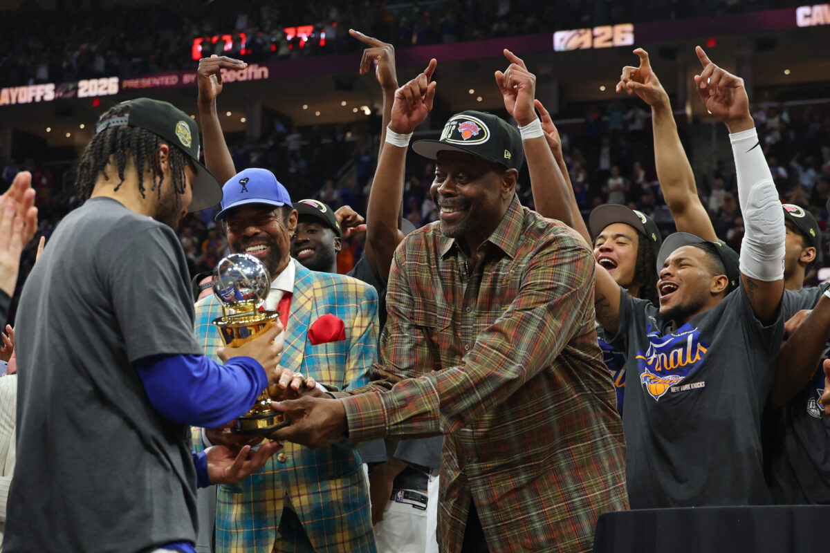 NBA Finals Jalen Brunson New York Knicks Patrick Ewing Walt Frazier
