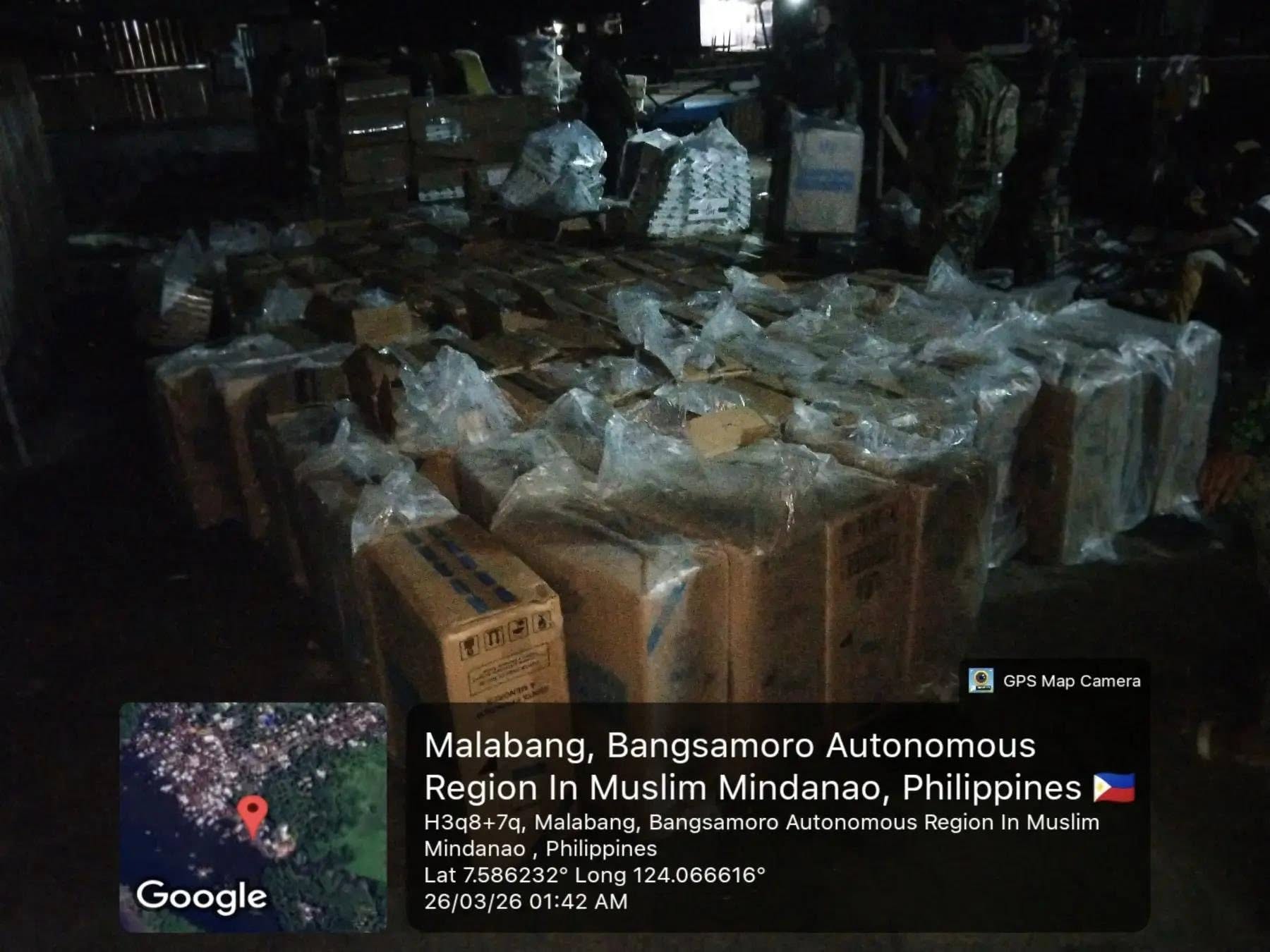 Lanao del Sur cops recover P12.8-M in smuggled cigarettes