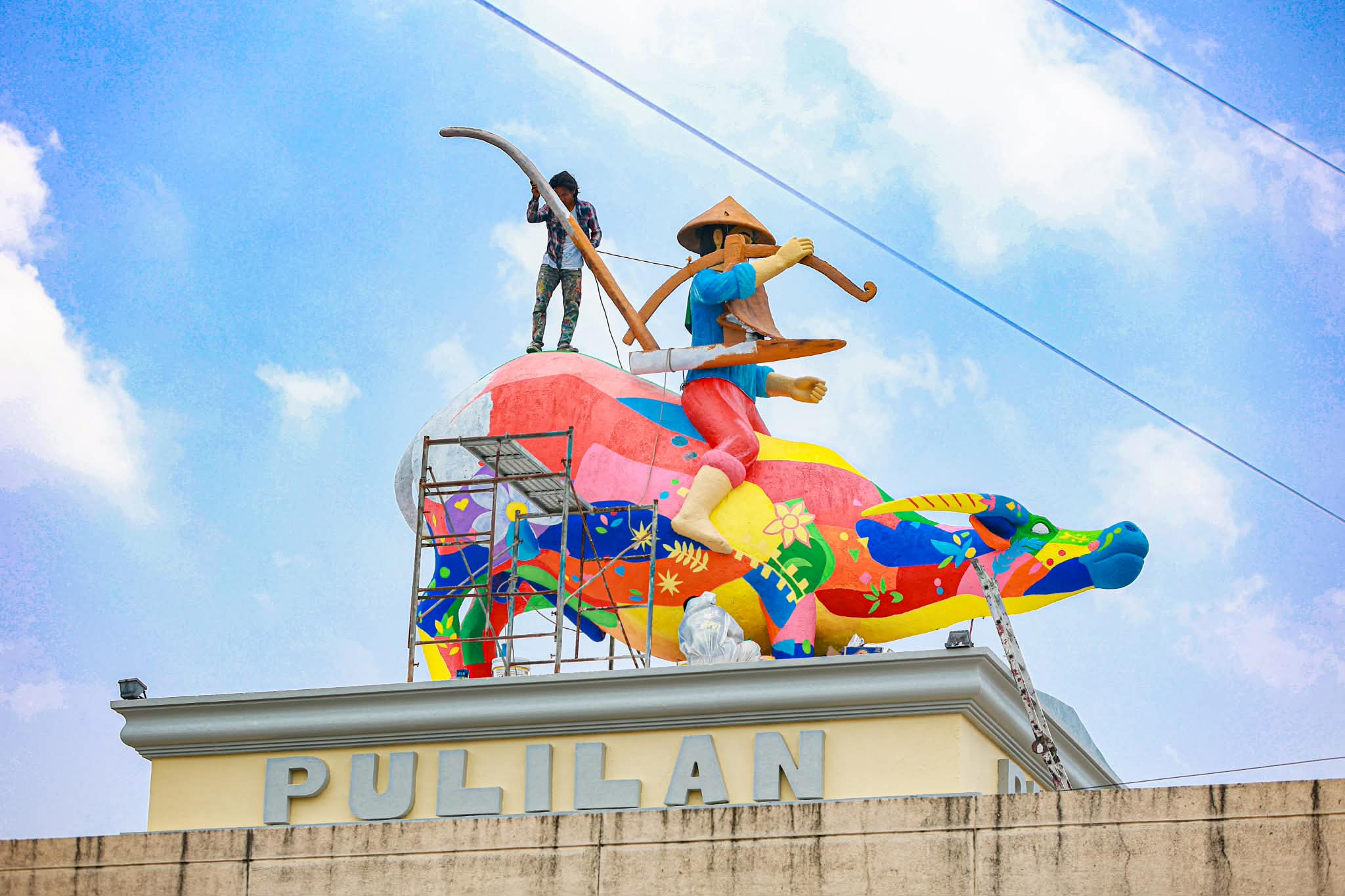 Bulacan landmark gets colorful makeover ahead of int’l art festival