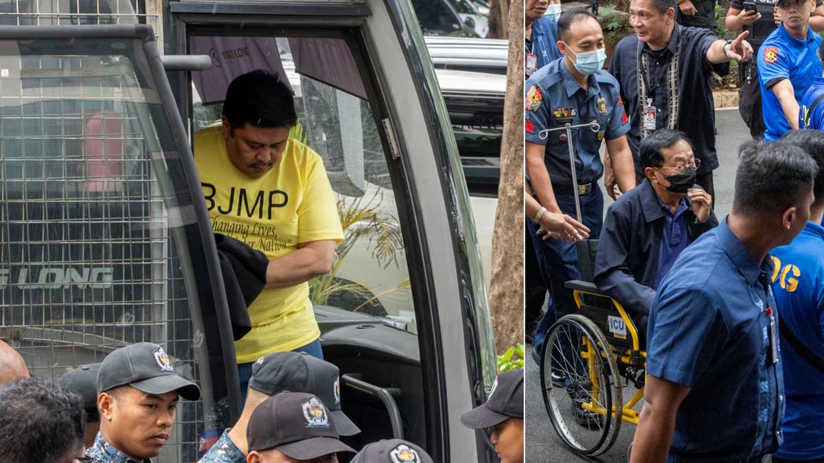 Arraignment of Estrada, Bonoan postponed