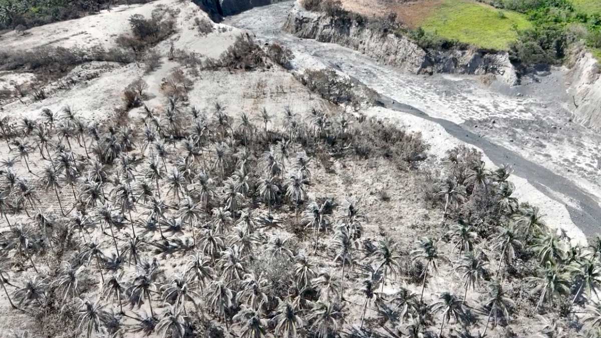 Area covered by ashfall in Albay ‘around half the size’ of QC — PhilSA