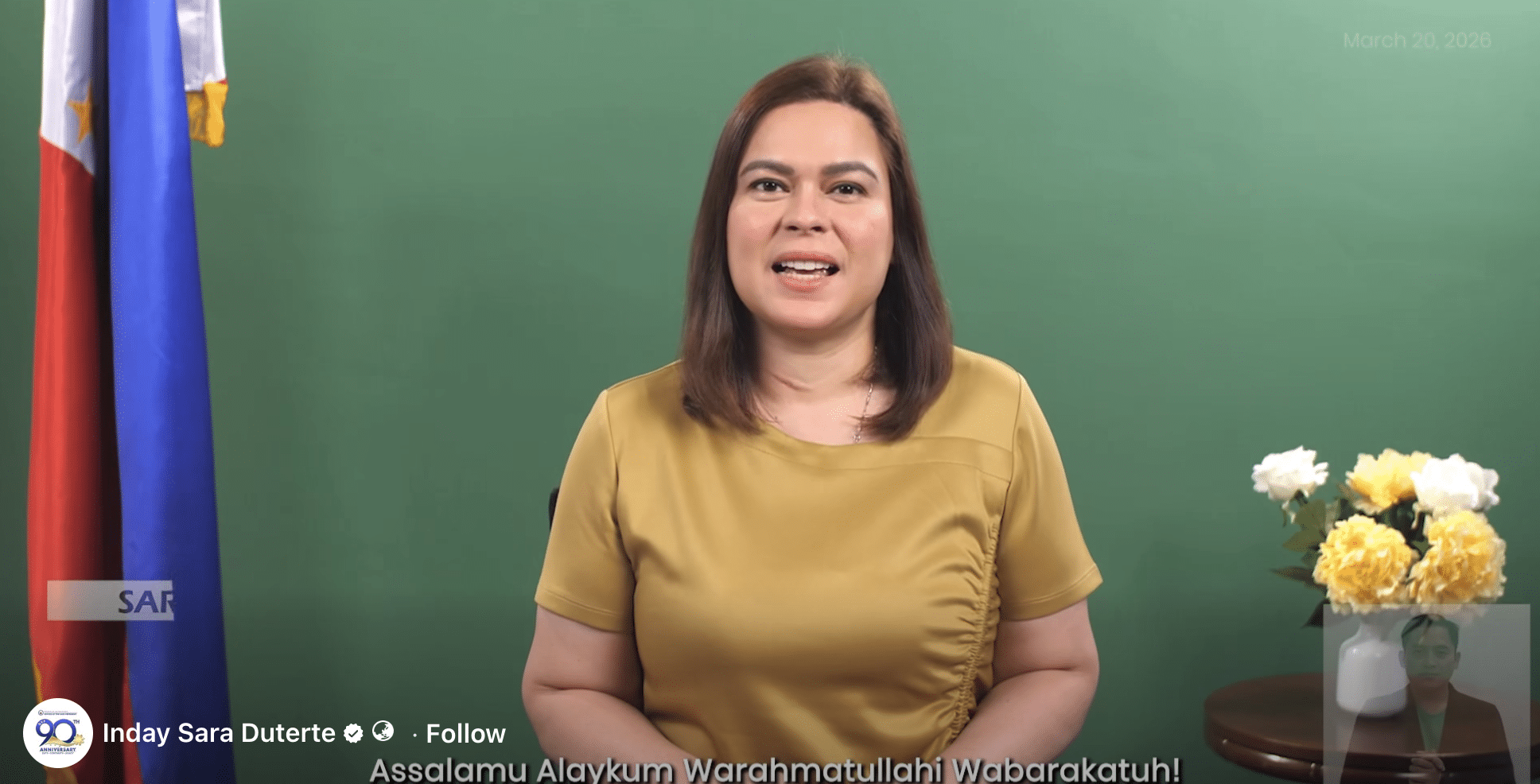 Bar passer Sara Duterte hits back at ‘flunker’ Madriaga