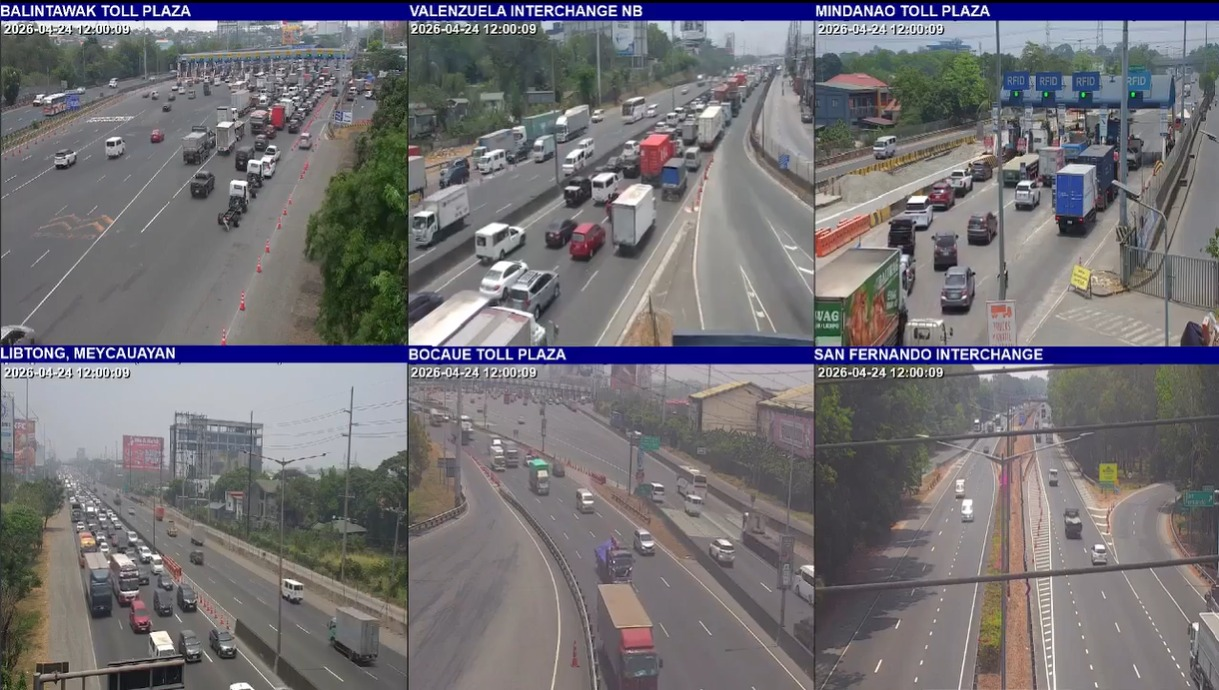 Heavy traffic hits key sections of NLEx Friday afternoon