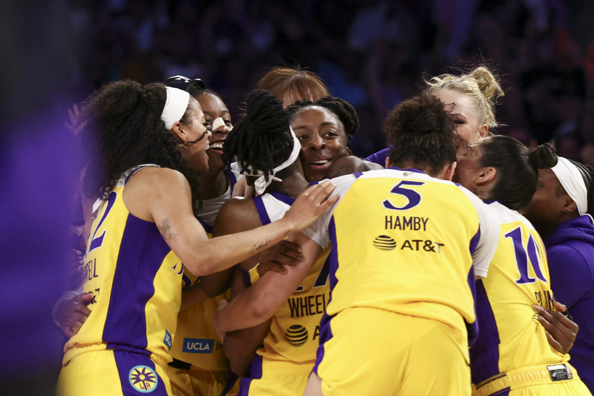 WNBA Nneka Ogwumike LA Sparks vs New York Liberty