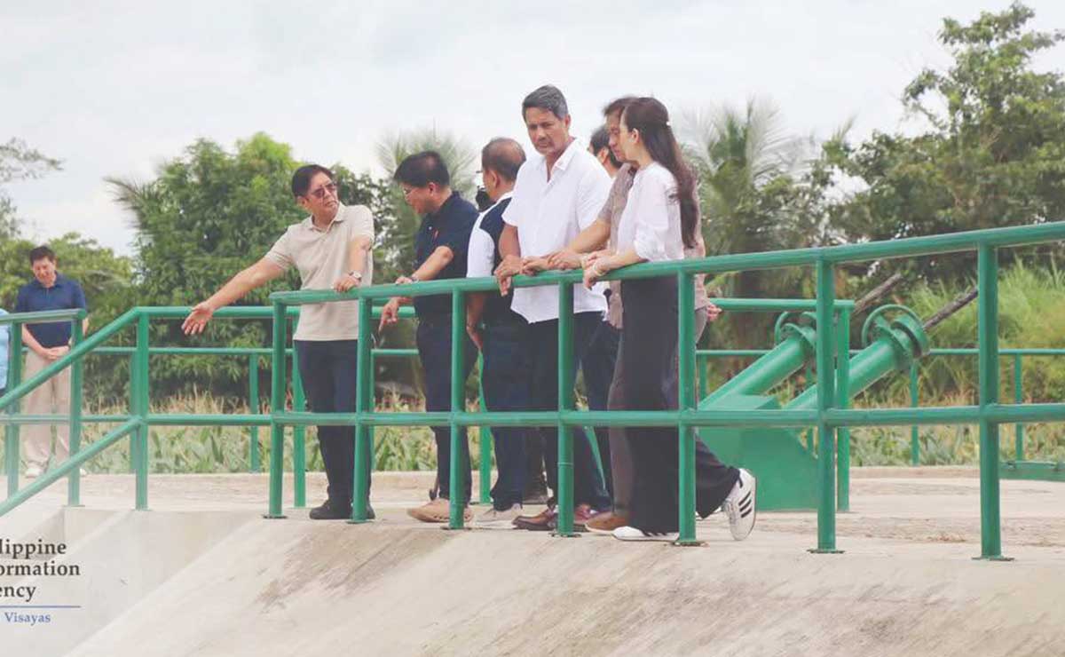 Marcos inaugurates P91-million solar irrigation system in Leyte