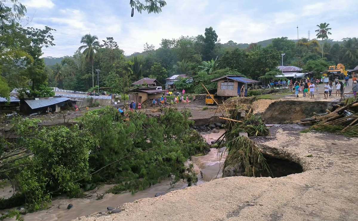 Woman missing as floods sweep Cotabato town
