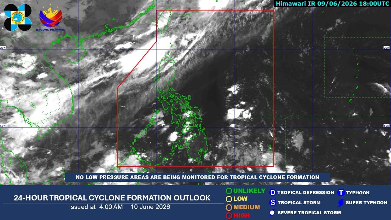 ‘Habagat’ weakens; thunderstorms expected across PH – Pagasa