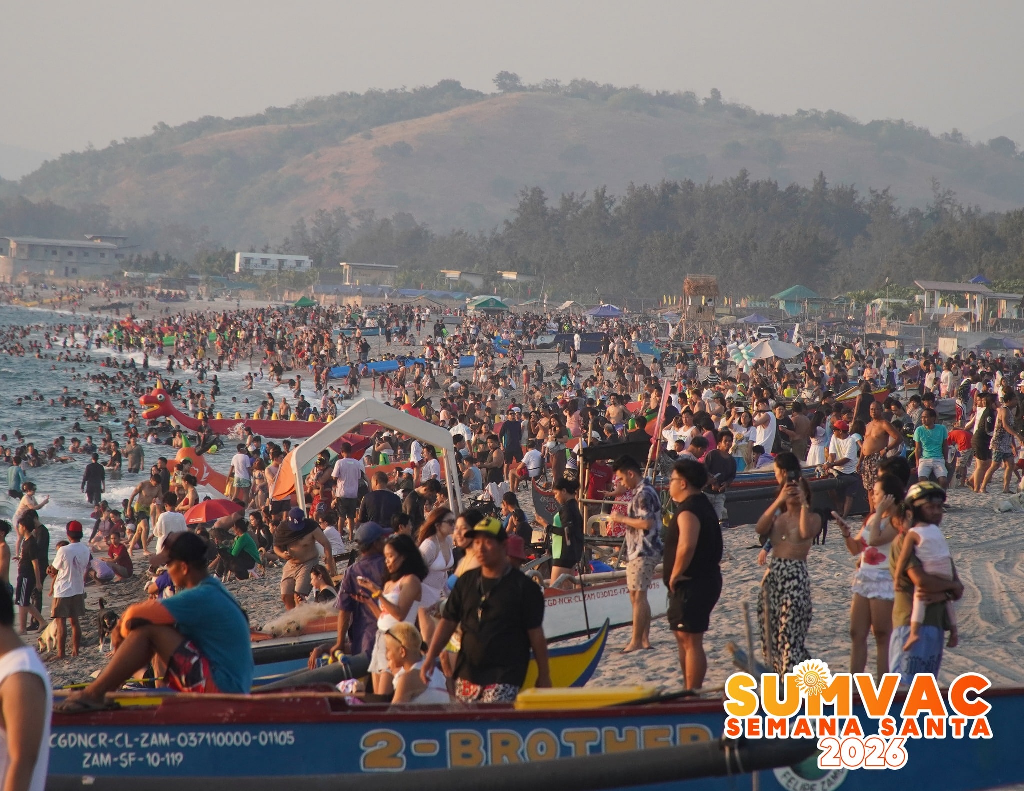 Zambales resort town draws over 10,000 Holy Week tourists