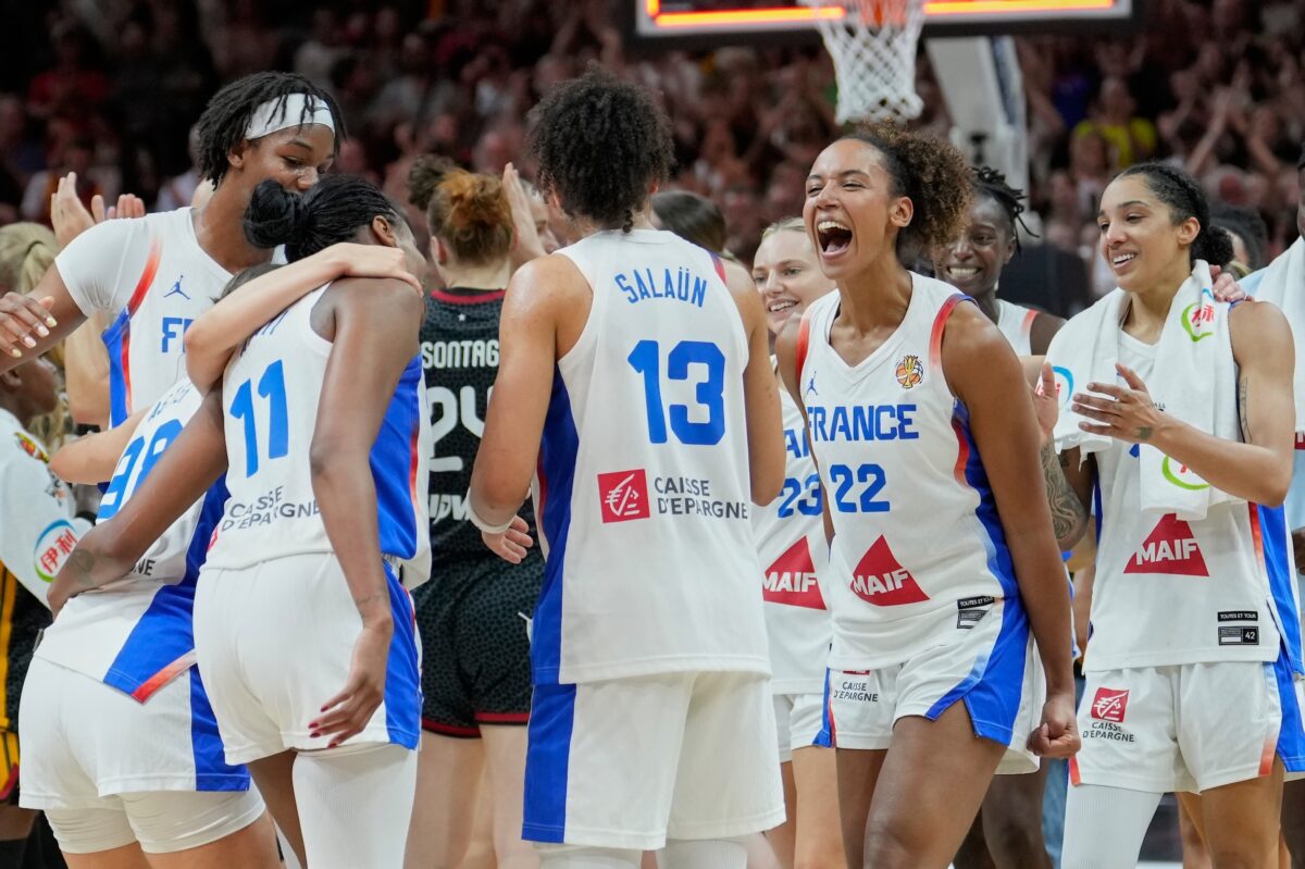Gabby Williams France  face USA in Fiba Women's World Cup final