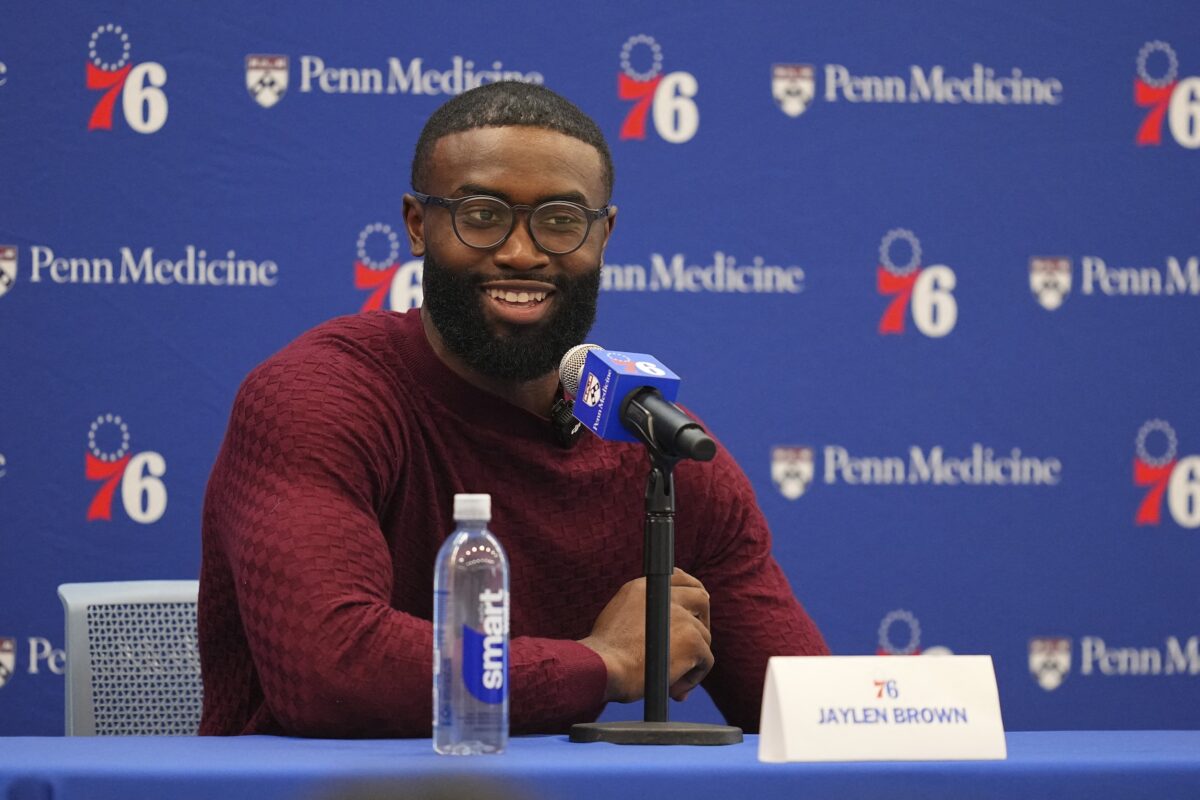 Jaylen Brown Philadelphia 76ers NBA