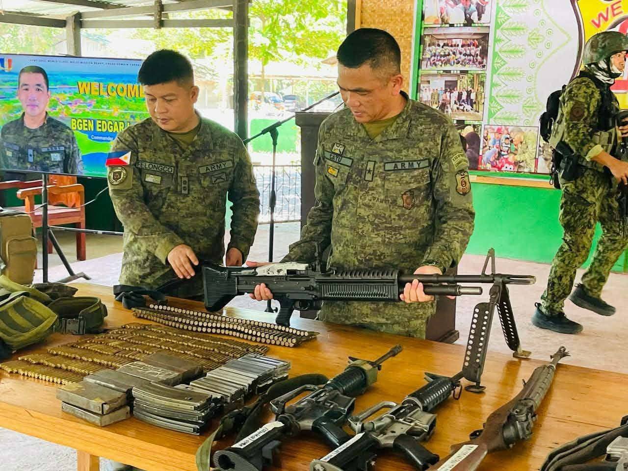 AFP, PNP recover guns, ammo after MILF infighting in Maguindanao Sur