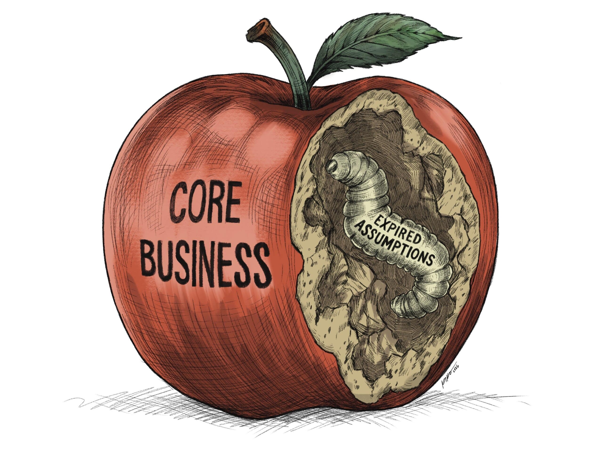 Leaders should stress-test the core business before the market does