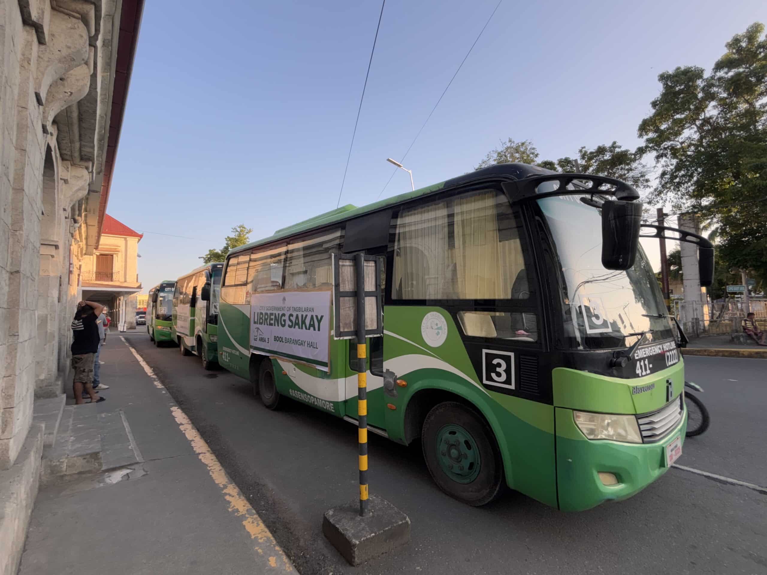 Tagbilaran City launches ‘Libreng Sakay’ program for commuters