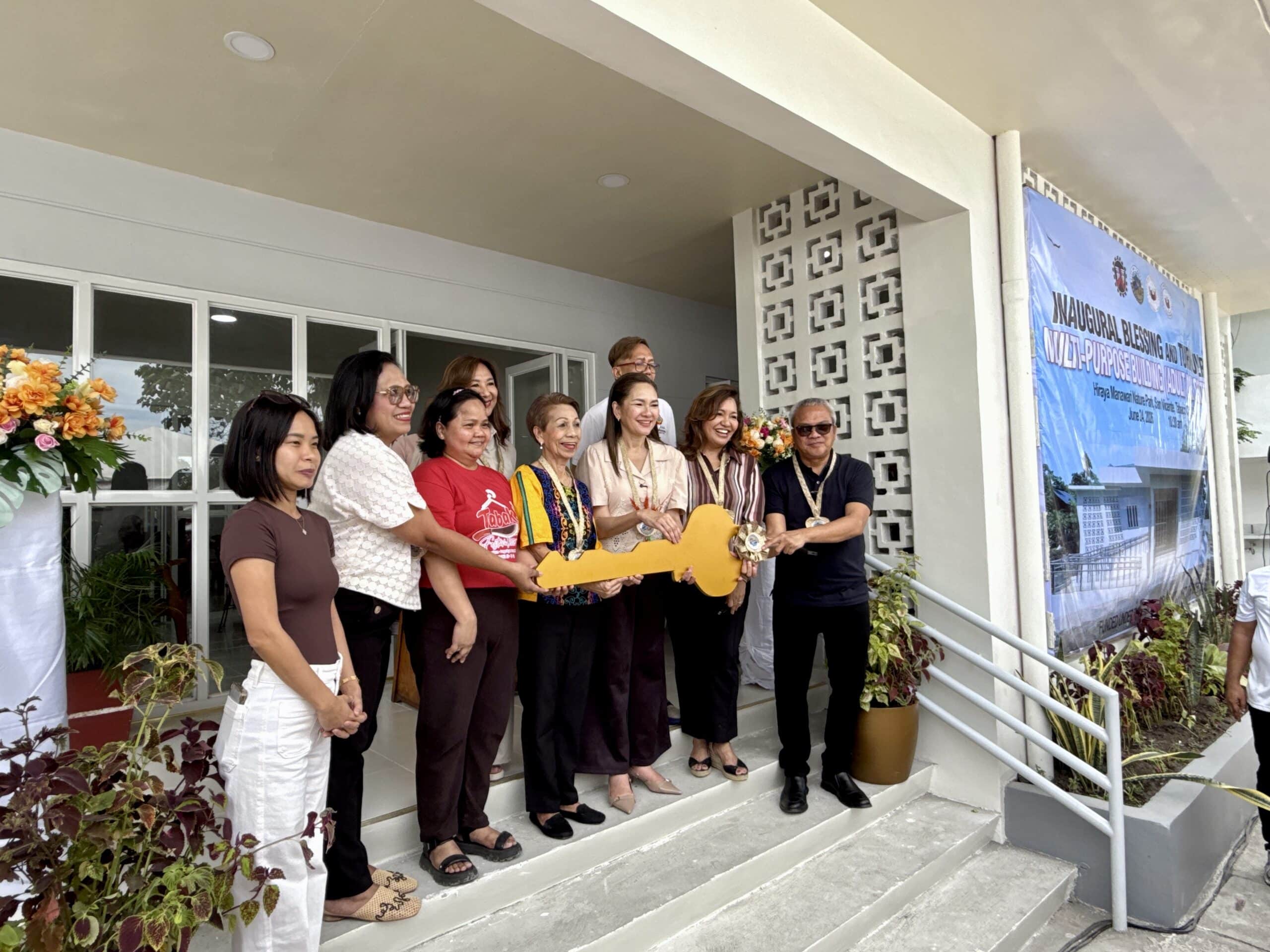 Hontiveros opens P10-M adult day center in Tabaco City