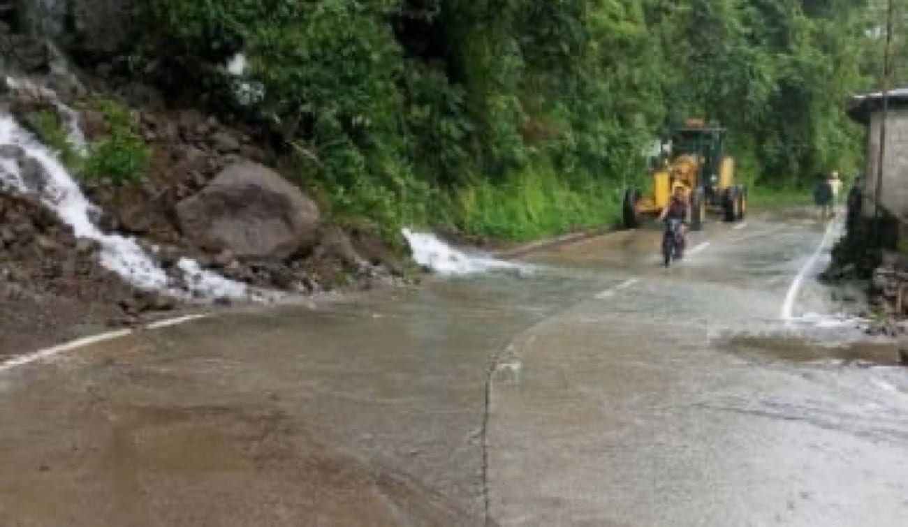 Access restored in rockslide-hit Ilocos Sur road