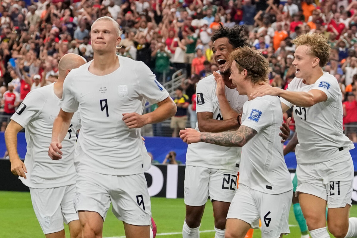 World Cup Erling Haaland Norway vs Ivory Coast
