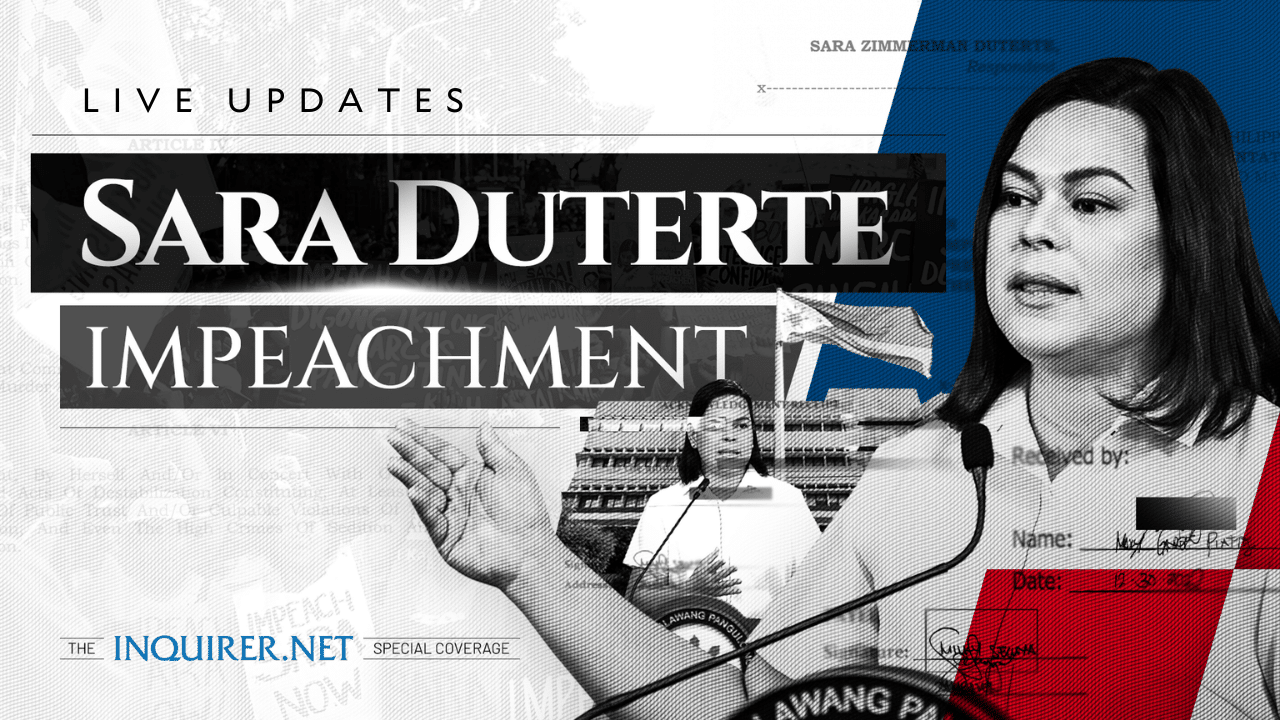 LIVE UPDATES: Sara Duterte impeachment hearing | March 25, 2026