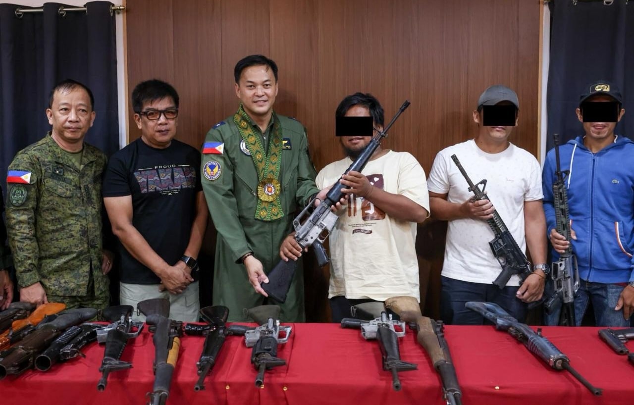 Mikee Romero, other reservists ease surrender of ASG backers, guns