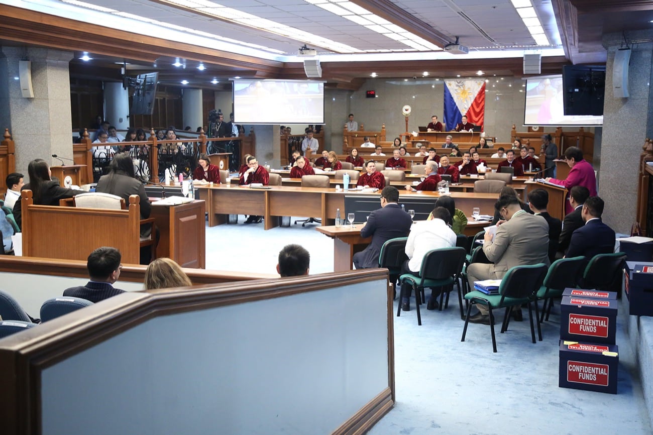 Rainfall alerts elicit giggles at Sara Duterte impeachment trial Day 16