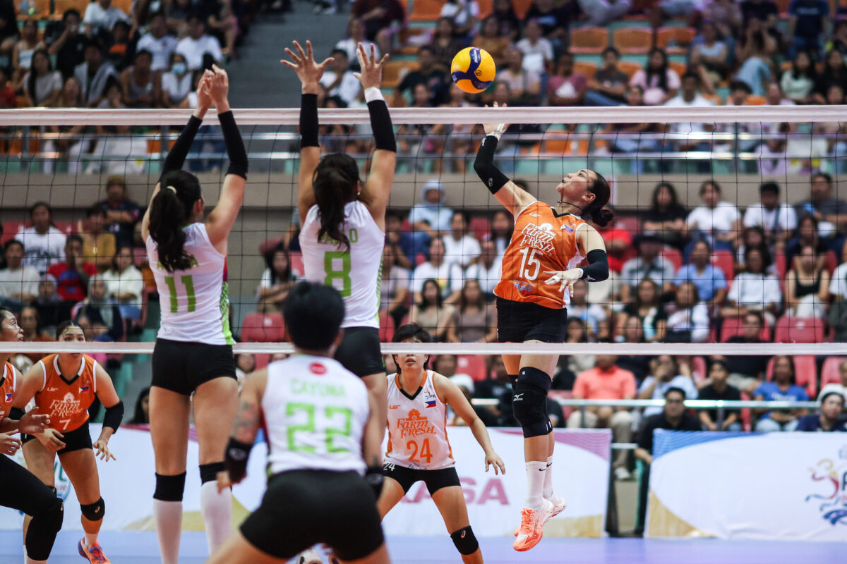 PVL Farm Fresh vs Nxled Royse Tubino
