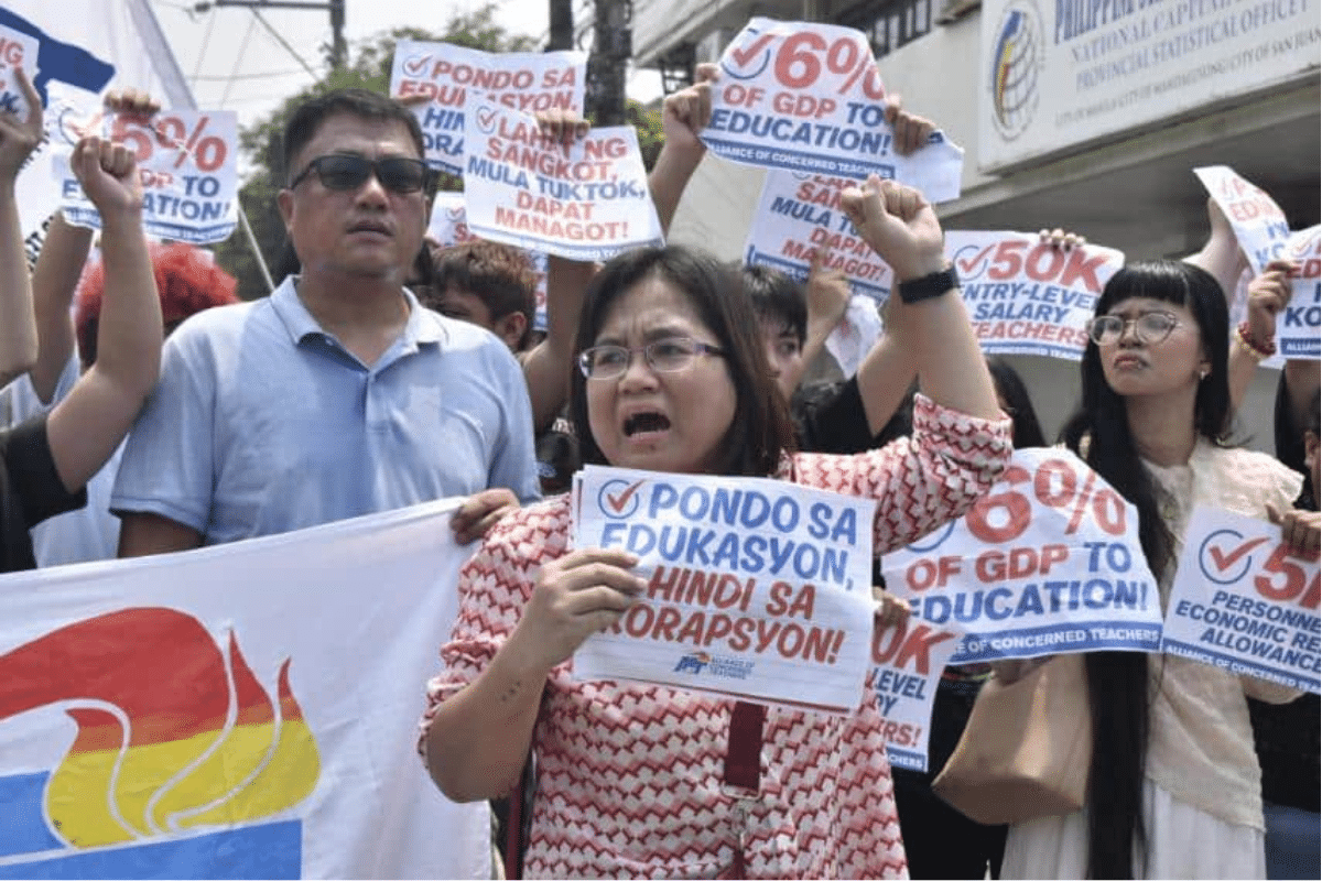Teachers’ group bats for P50,000 entry pay, more spending for education