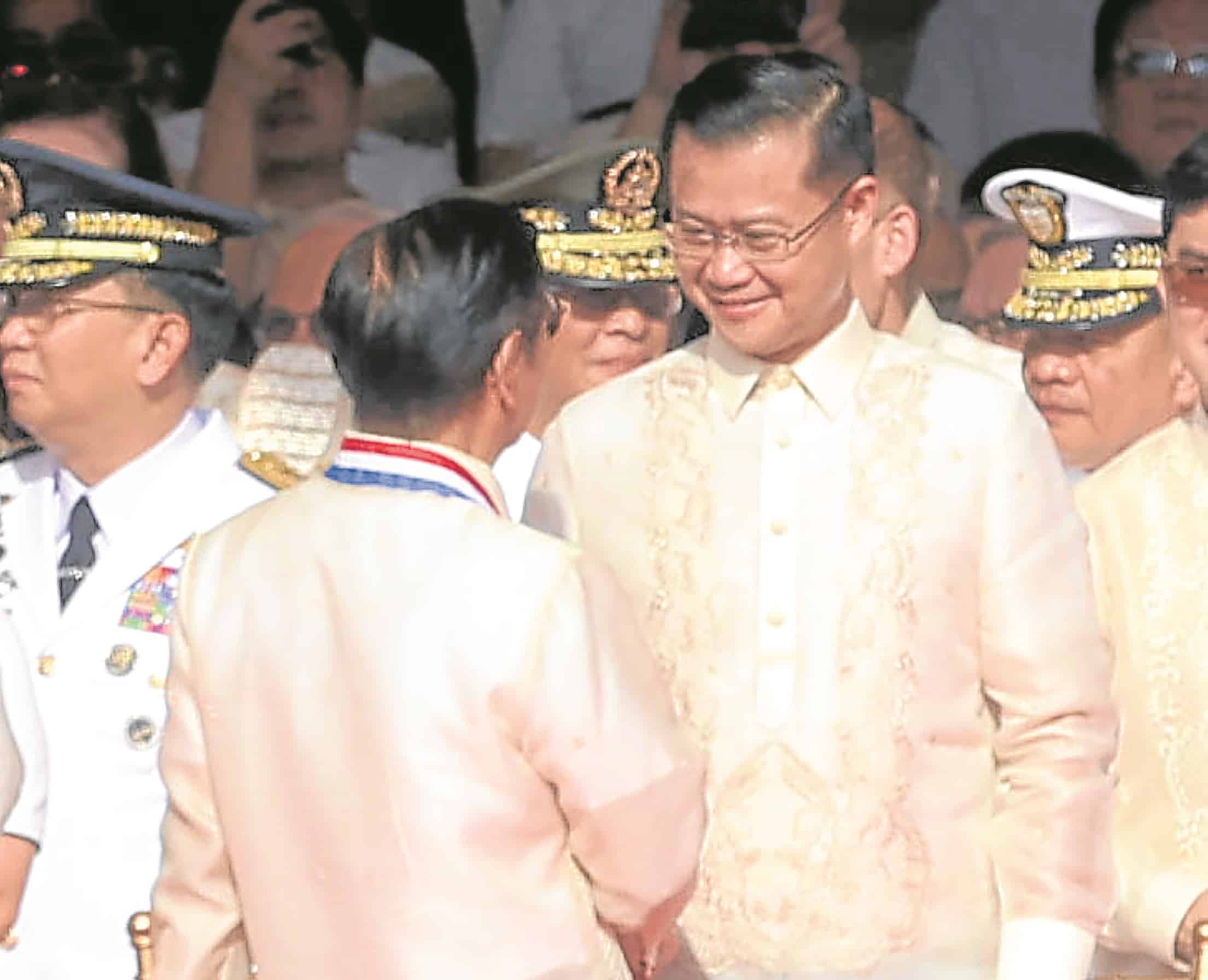 Marcos recognizes Gatchalian as Senate leader in Freedom Day speech