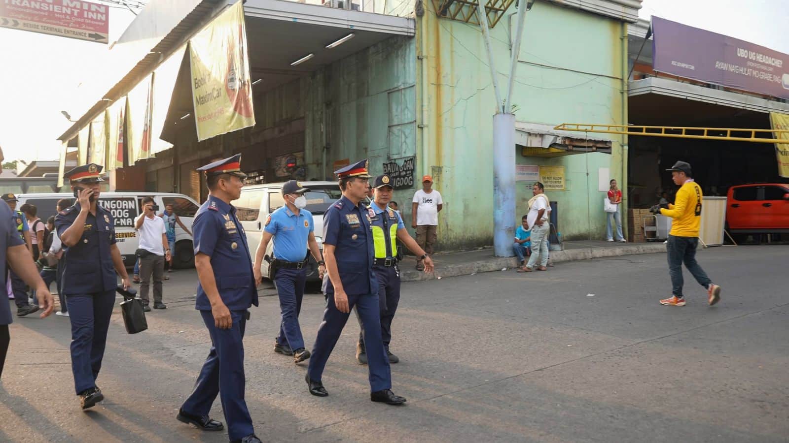 New PRO-10 chief inspects Cagayan de Oro transit hubs
