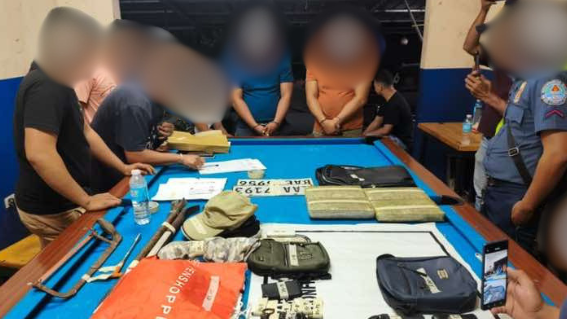 Police: 4 nabbed over Tarlac hardware store robbery