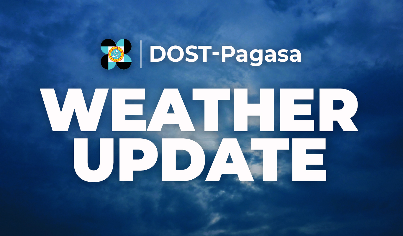 Cloudy Saturday with isolated rain showers forecast in most parts of PH