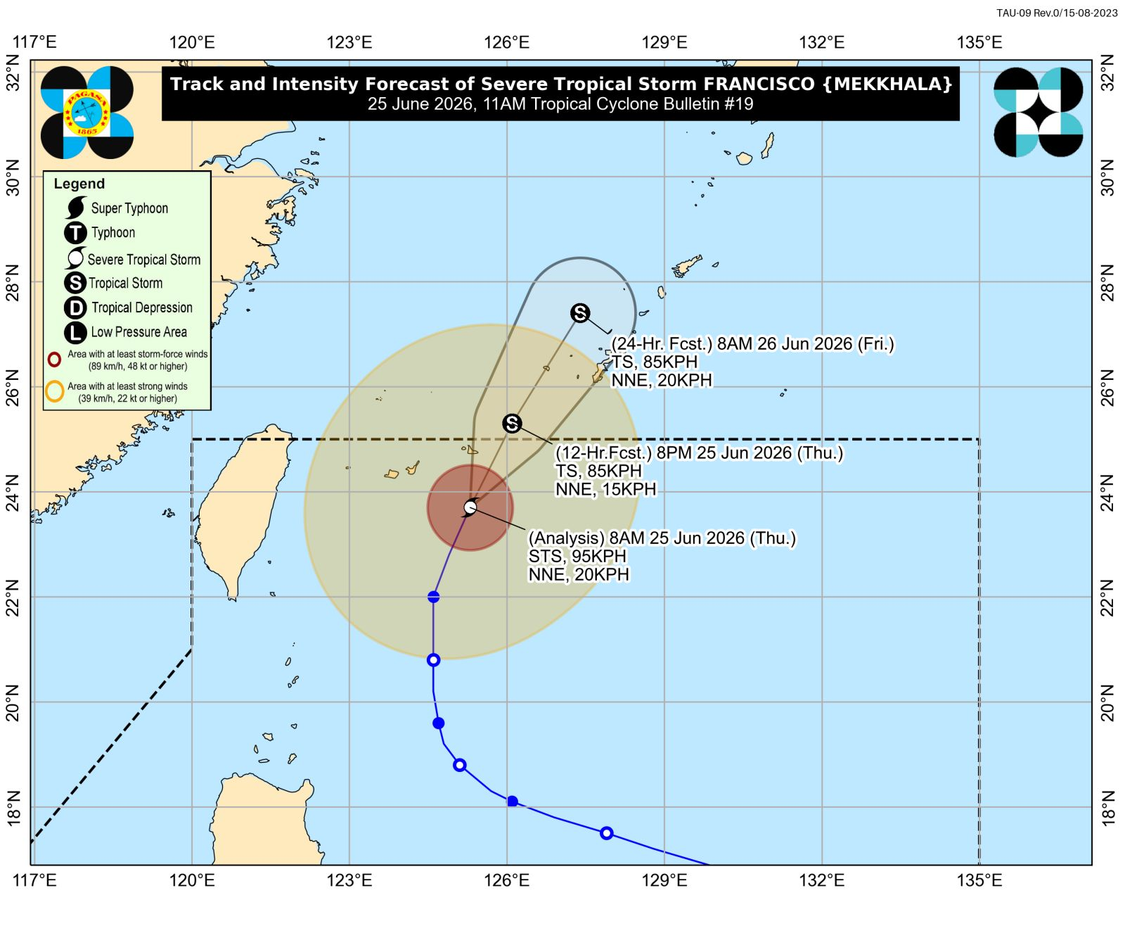 Francisco weakens further; wind signal over Batanes lifted