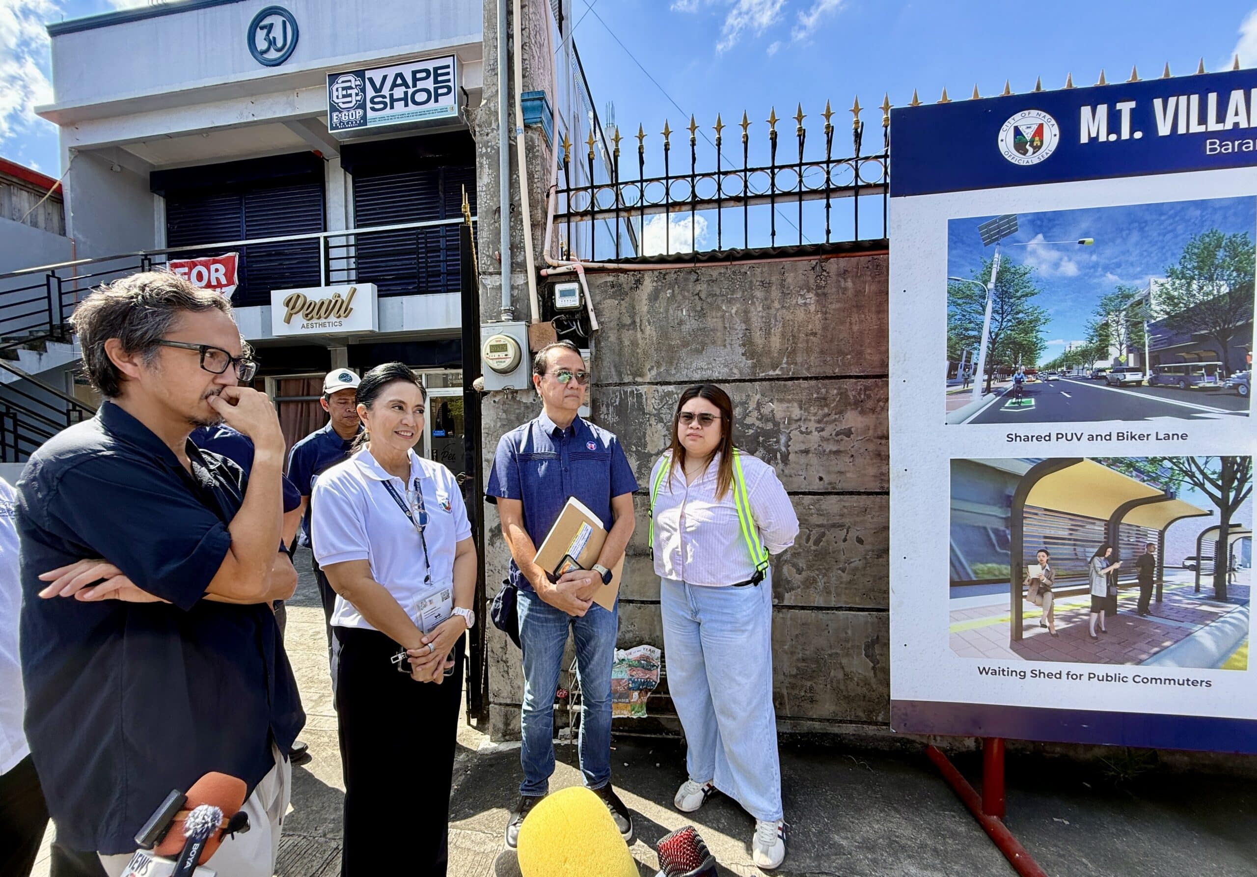 Dizon orders start of P31M pedestrian-friendly roadwork in Naga