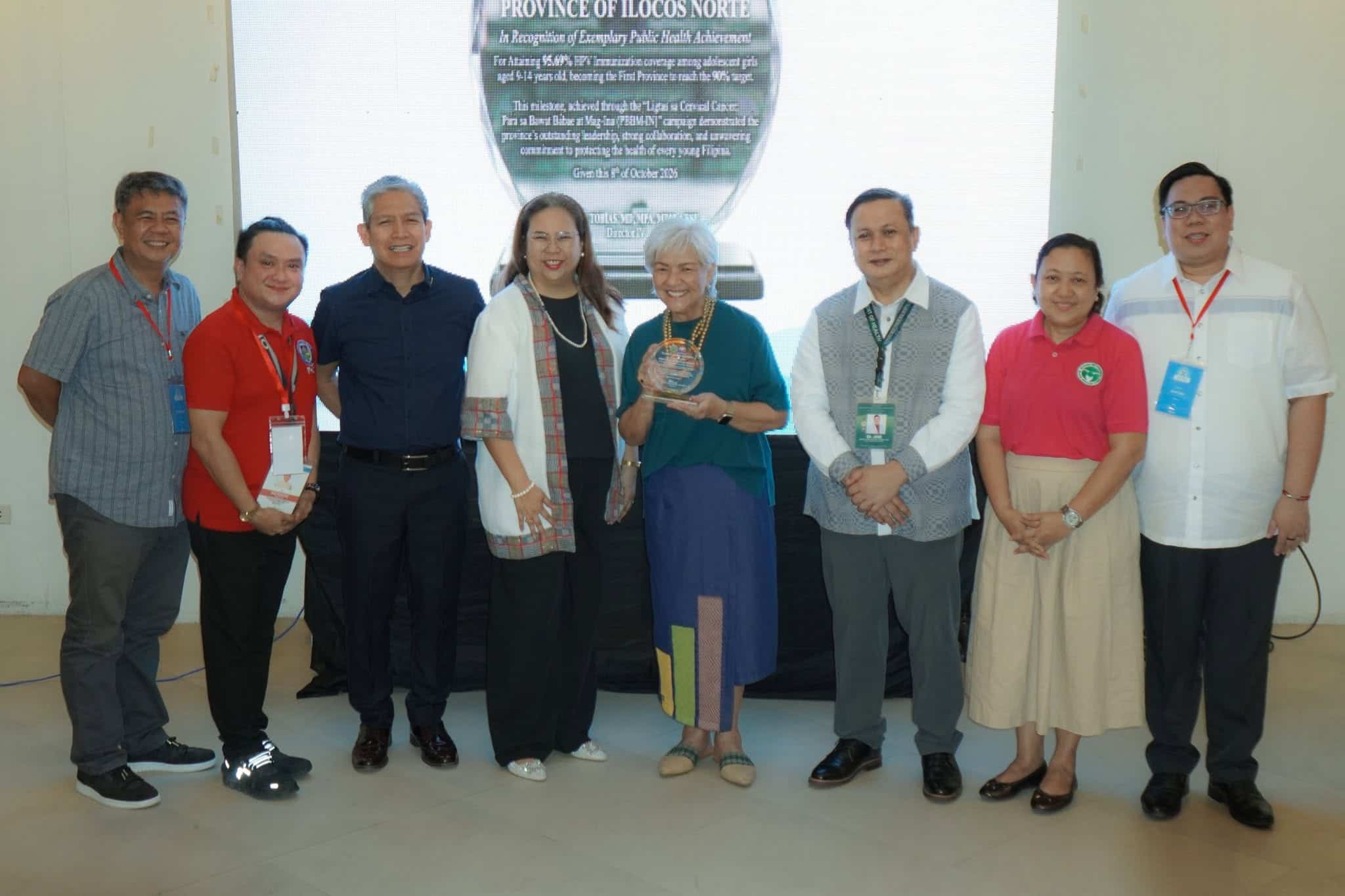 Ilocos Norte first province to surpass 90% HPV vaccination target