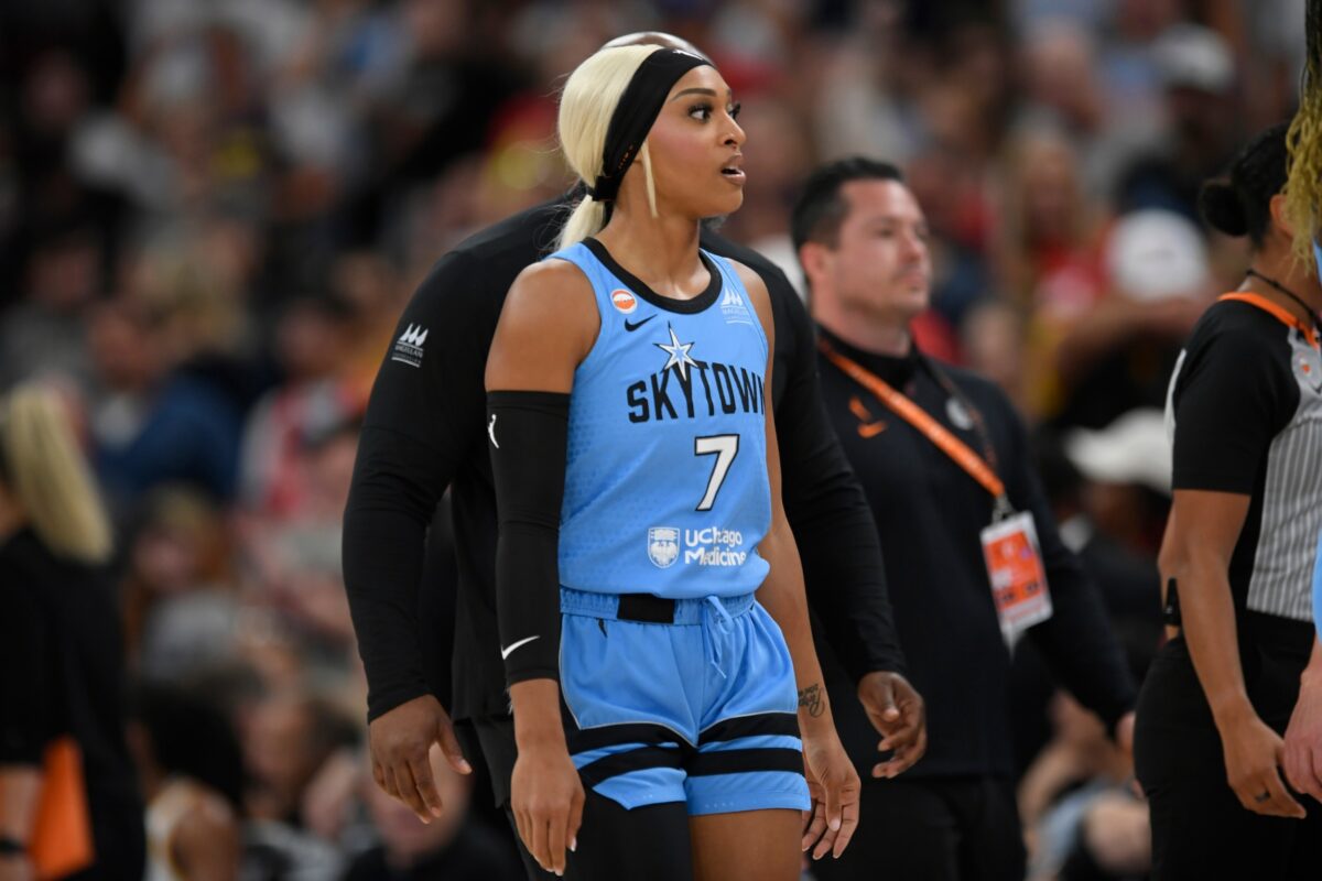 WNBA Chicago Sky DiJonai Carrington Sophie Cunningham