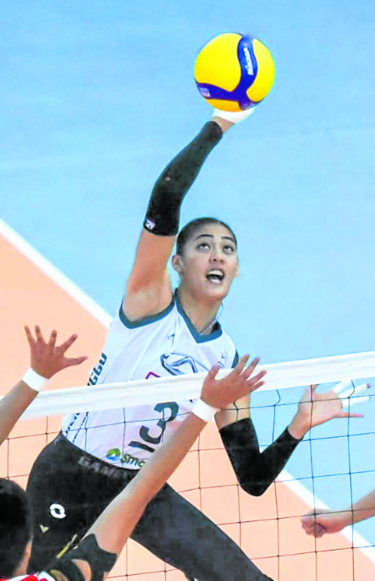 Jaja Santiago will no longer be Creamline’s problem.