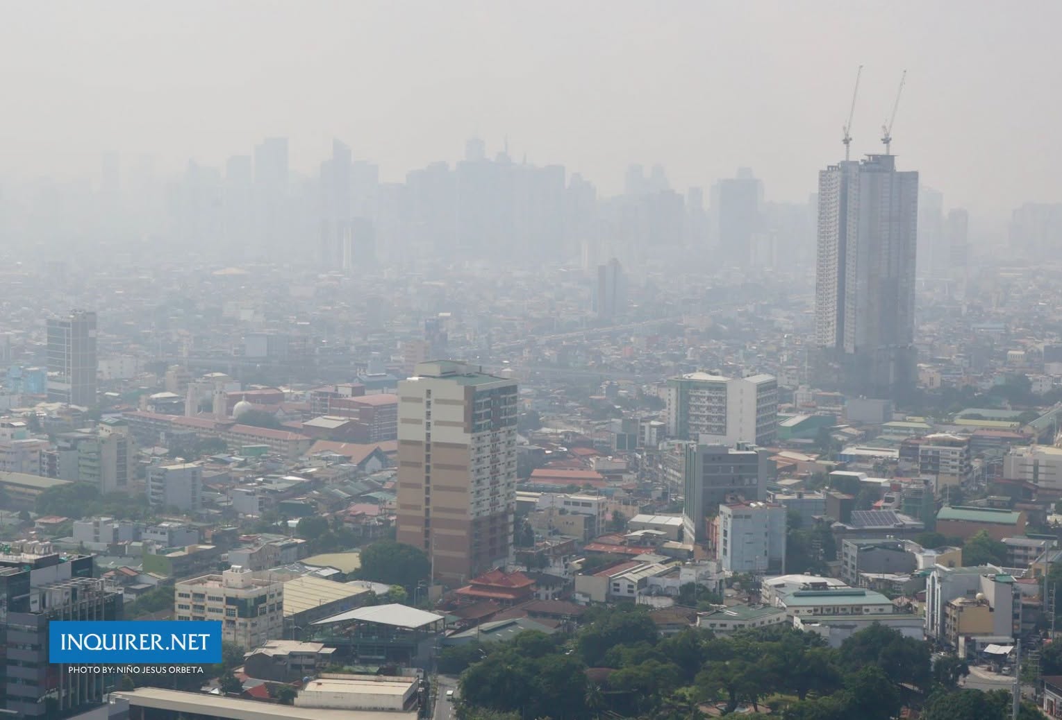 Public urged to take precautions amid Metro Manila haze