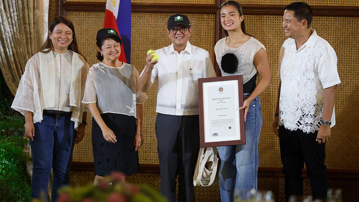 ‘110M-strong support’: Marcos lauds Eala’s impressive rise in tennis