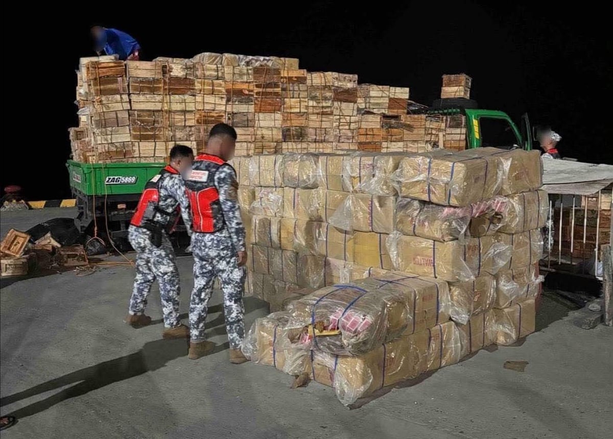 P15M smuggled cigarettes seized in Dumaguete City