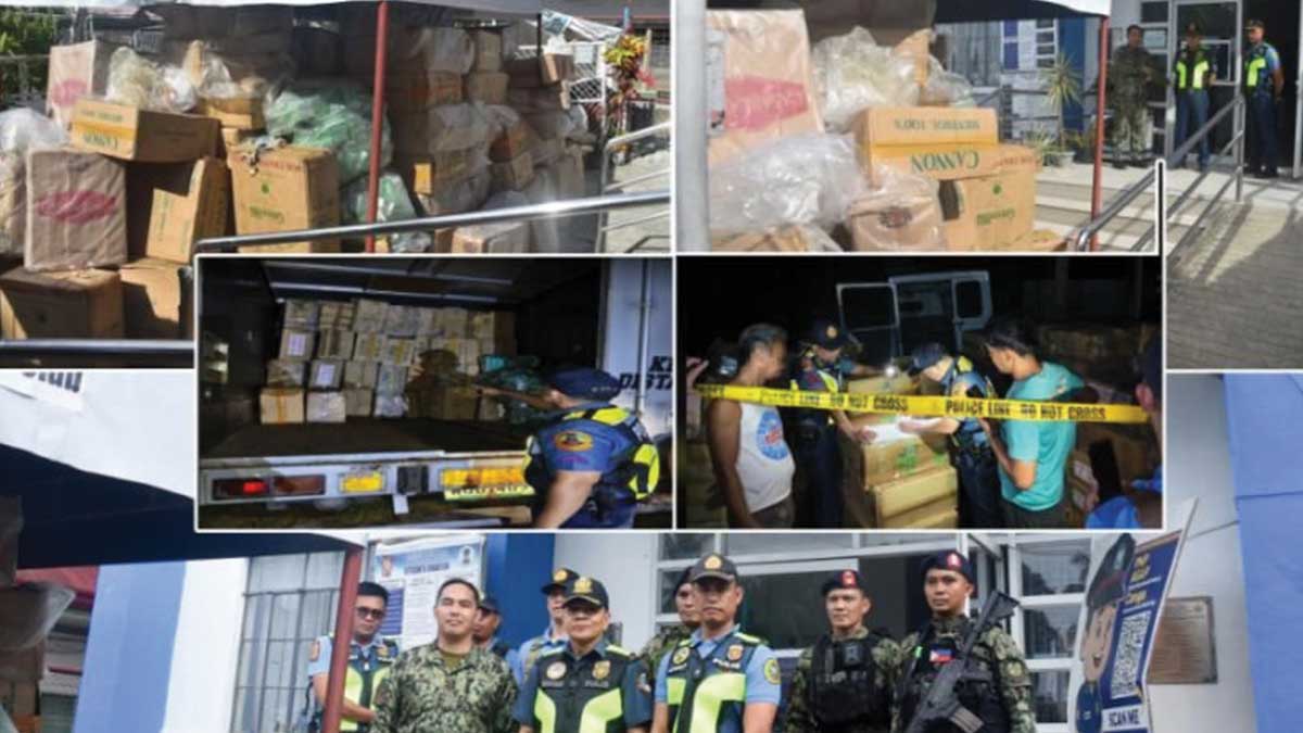P7 million worth of smuggled cigarettes seized in Agusan Norte raid