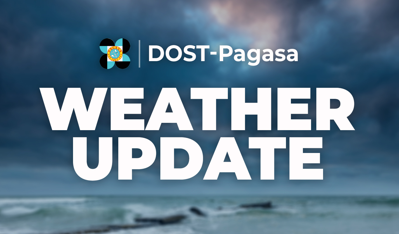 Cloudy skies over Luzon, rains for Visayas and Mindanao on Saturday