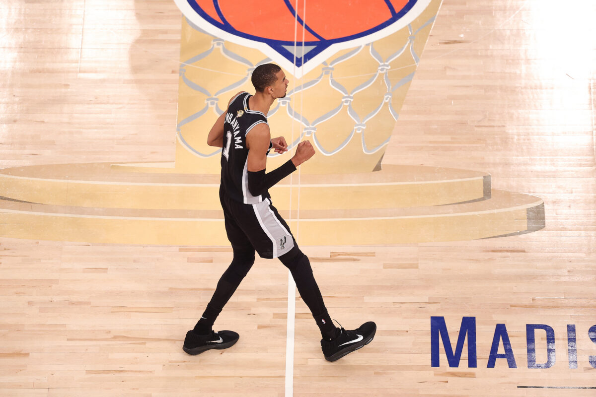 Victor Wembanyama NBA Finals Game 3 Spurs vs Knicks