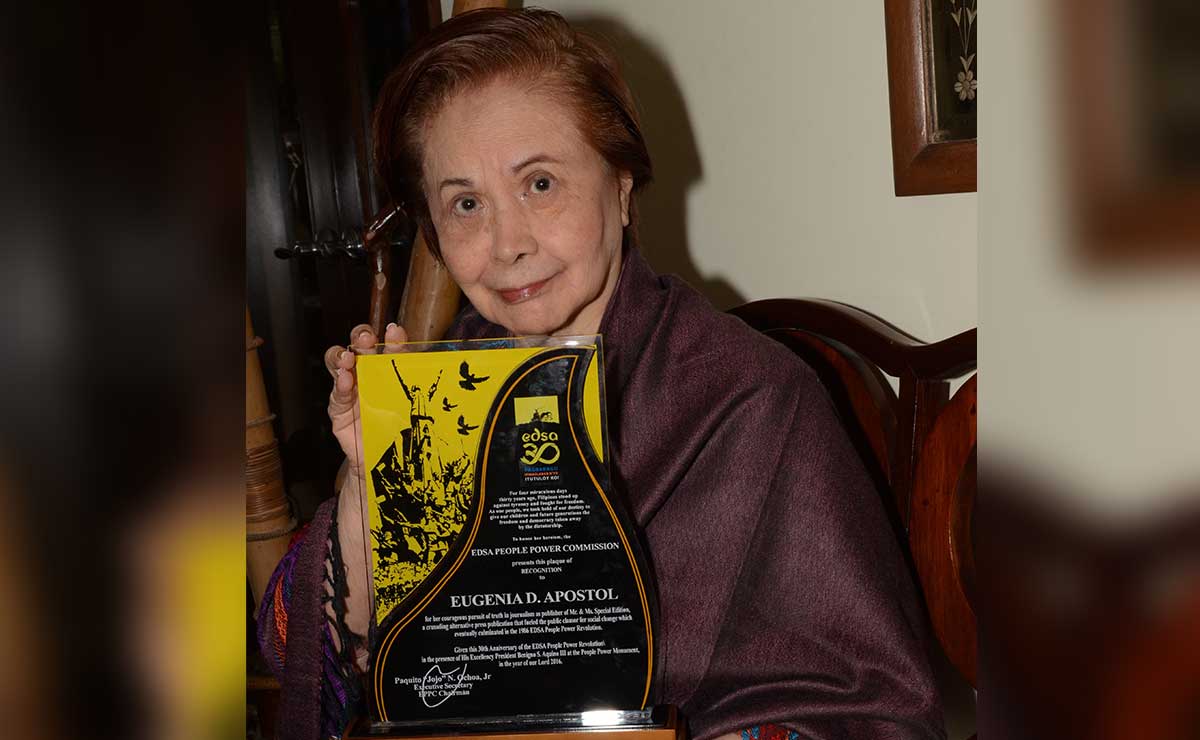 PH journalism’s Wonder Woman in the time of dictatorship