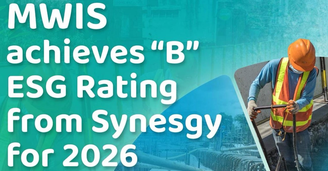 MWIS recognized for ESG performance with ‘B’ Rating from Synesgy