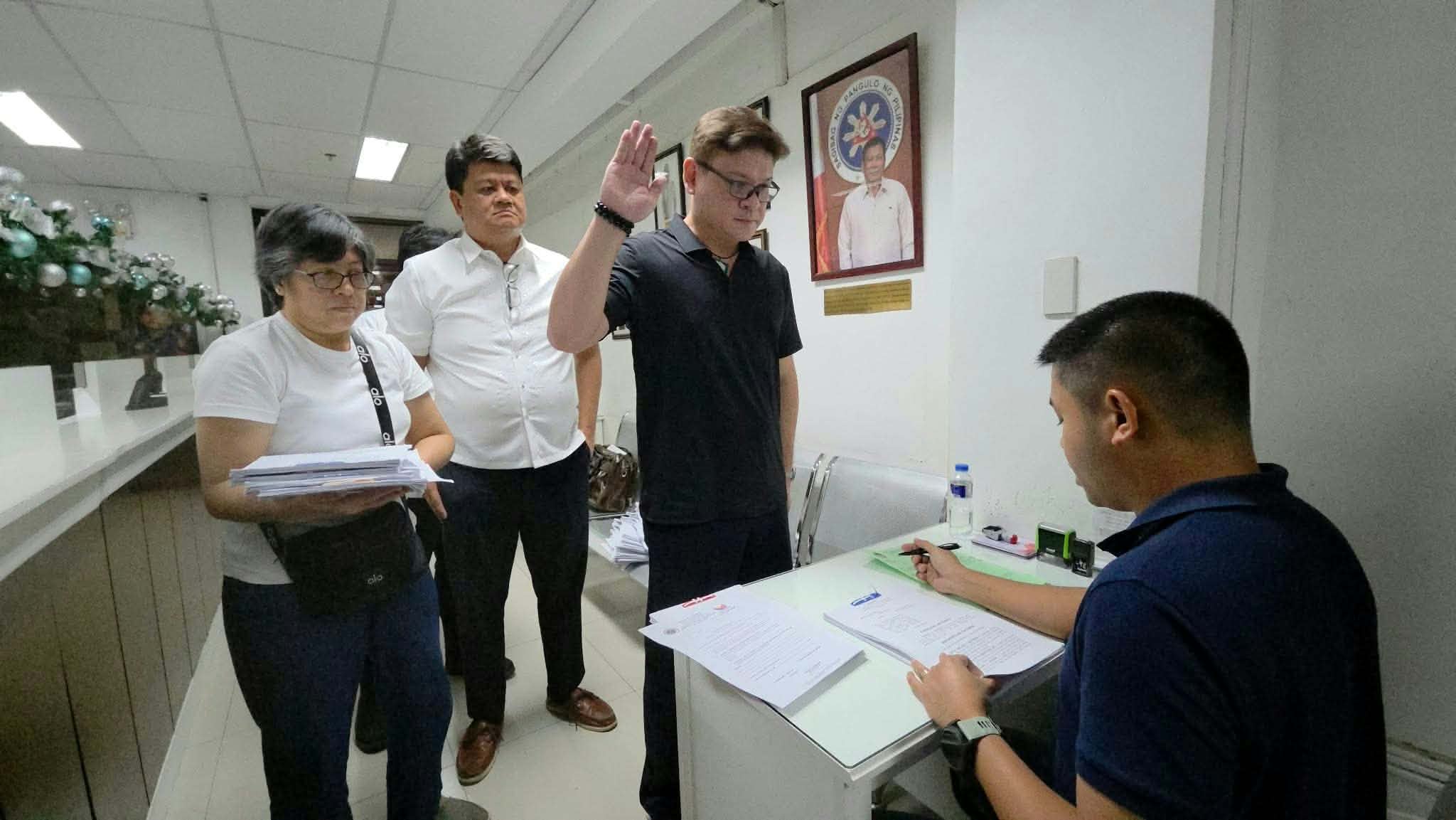 LOOK: Paolo Duterte files libel raps vs Matibag, GMA