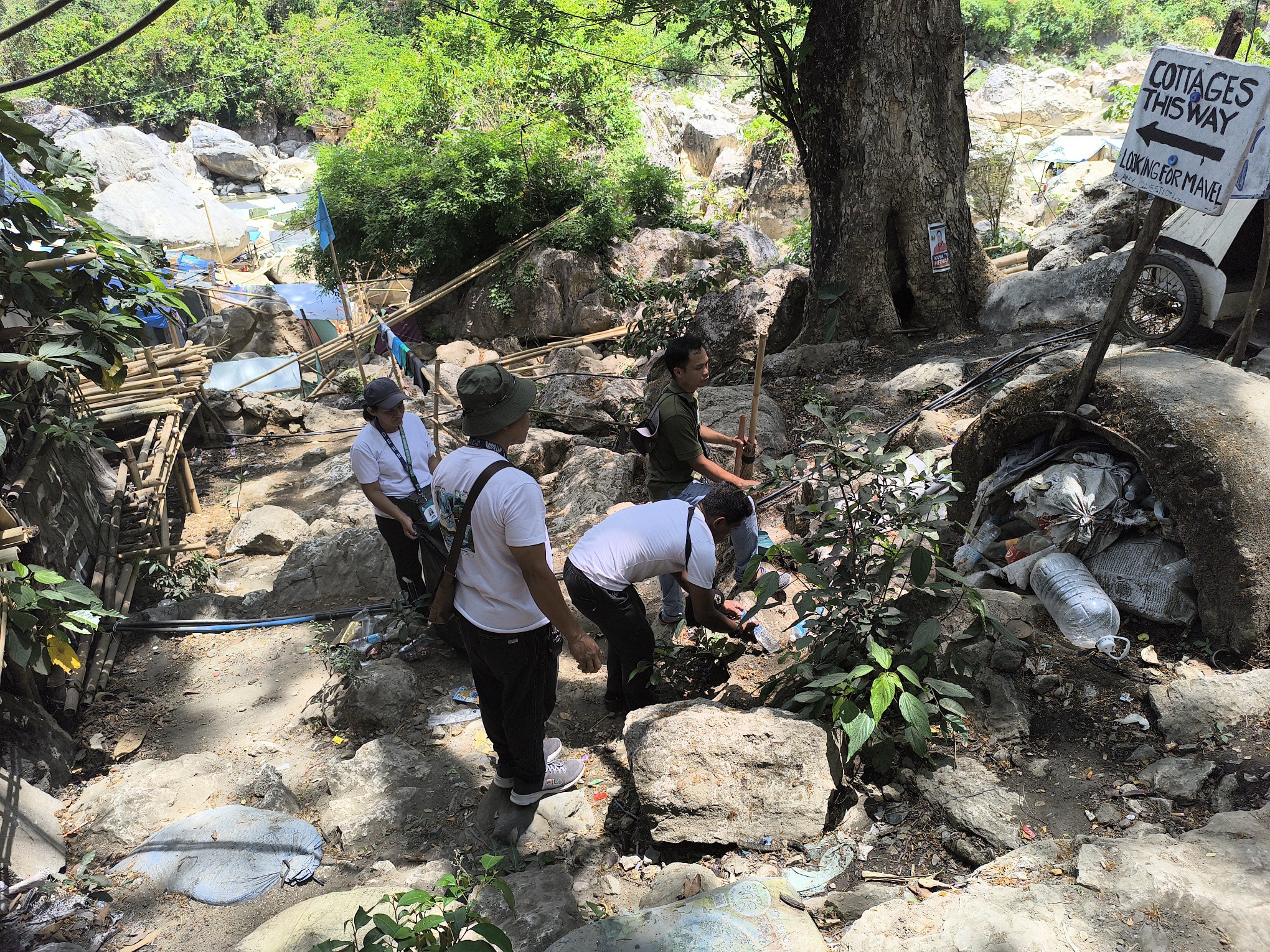 Pamitinan Protected Landscape in Rizal left with Holy Week trash
