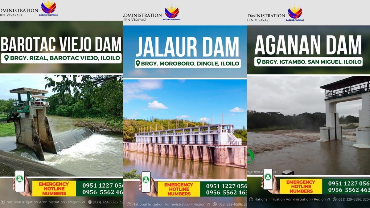NIA to Iloilo: Be alert as rains raise water in several dams